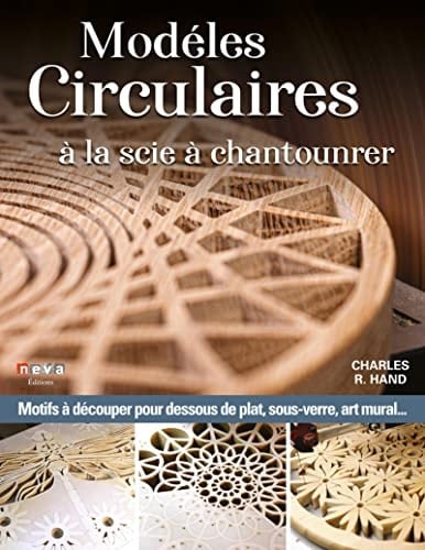 Modèles circulaires à la scie à chantourner Patrons pour dessous de plat, sous-verres, plateaux, art mural...