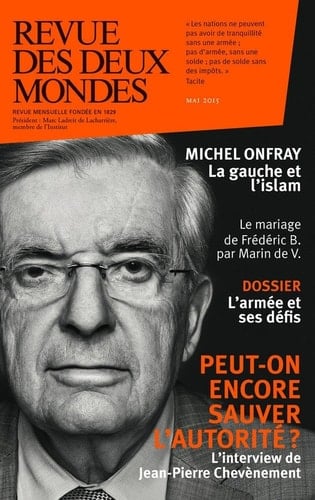 Revue des Deux Mondes mai 2015 - Peut-on encore sauver l'autorité ?