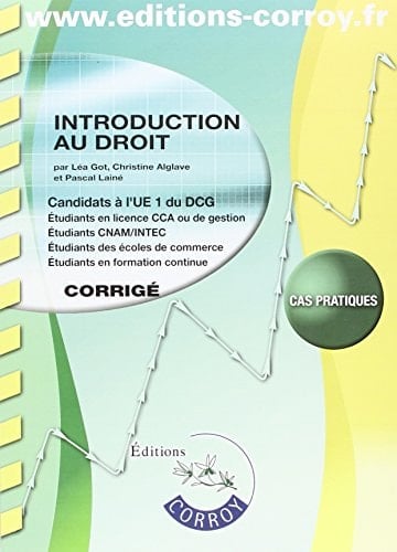 Introduction au droit UE 1 du DCG