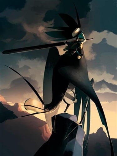 Le corbeau noir