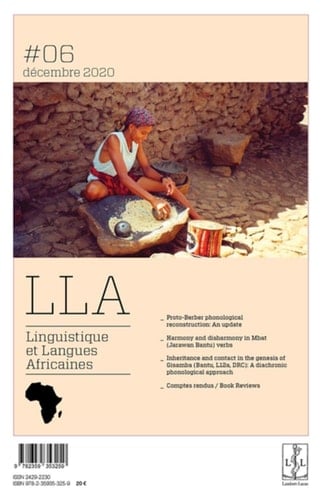 LINGUISTIQUE ET LANGUES AFRICAINES - REVUE DU LLACAN N 6