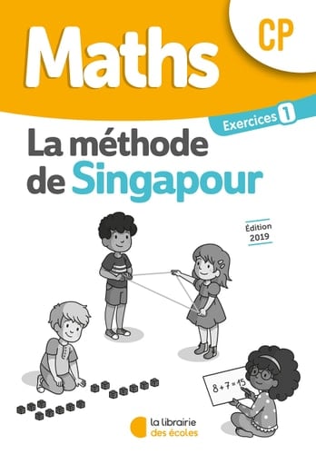Maths CP Méthode de Singapour Exercices 1 Pack 10 exemplaires
