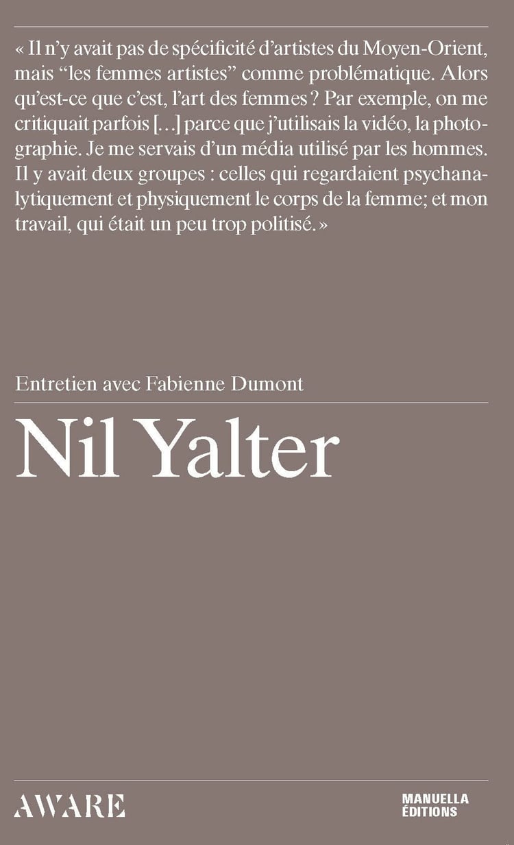 Nil Yalter entretien avec Fabienne Dumont