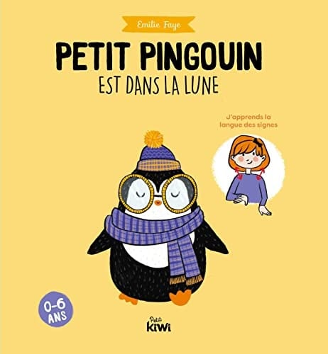 Petit pingouin est dans la lune