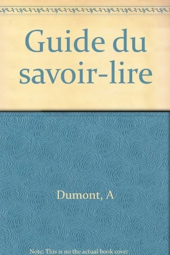 Guide du savoir-lire