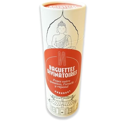 Baguettes divinatoires Posez votre questions, l'oracle y répond. Avec 80 baguettes de divination et 1 mode d'emploi