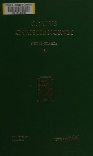 Christophori Mitylenaii Versuum variorum, Collectio Cryptensis