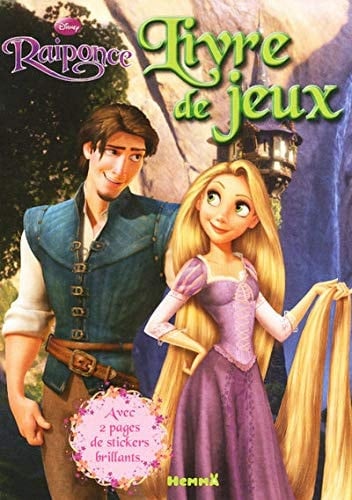 Livre de jeux Raiponce