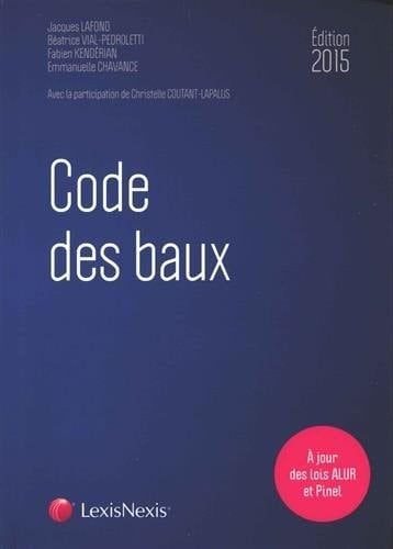 Code des baux 2015