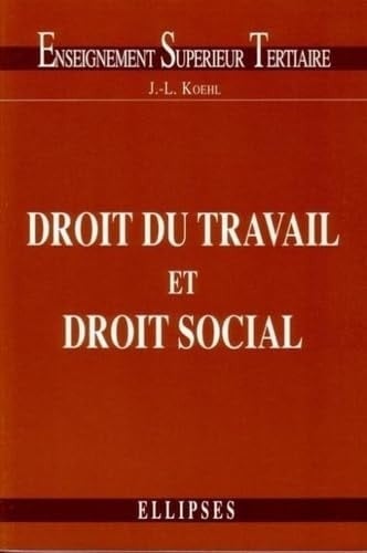 Droit de l'entreprise Tome 2 Droit du travail et droit social