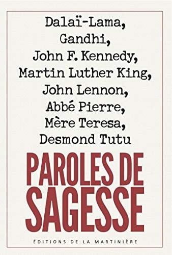 Paroles de sagesse inspirations et paroles