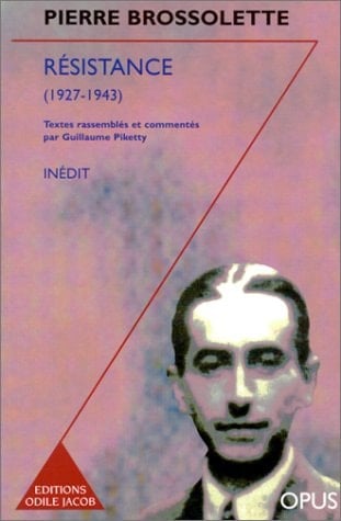 Résistance (1927-1943) (Collection Opus) (French Edition)