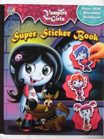 Super Sticker Book Vampire Girls