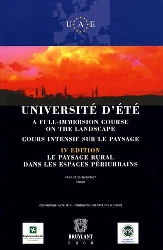 A full-immersion course on the landscape