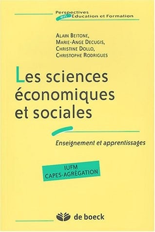 Les sciences économiques et sociales enseignement et apprentissages