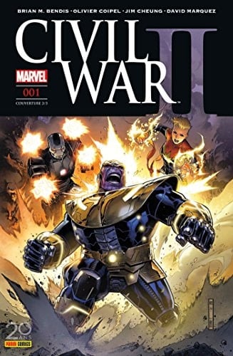 Civil War II N1 (Couverture 2/2)