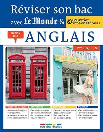 Anglais Tle ES, L, S