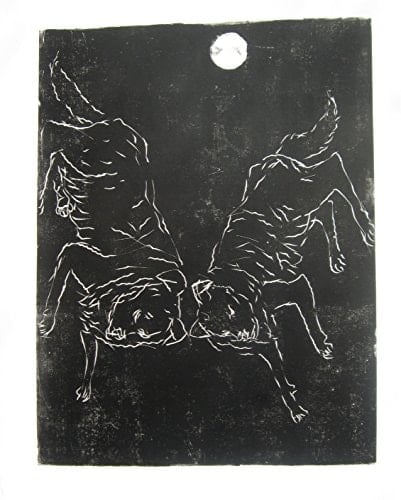 Georg Baselitz - gravures monumentales 1977-1999 exposition , Musée Rath, Genève, 30 avril - 15 août 1999