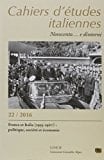 France et Italie (1955-1967) politique, société et économie