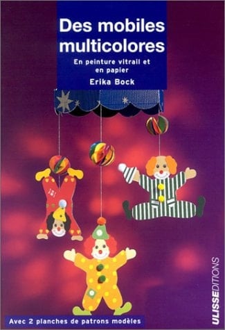 Des Mobiles Multicolores En Peinture Vitrail Et En Papier
