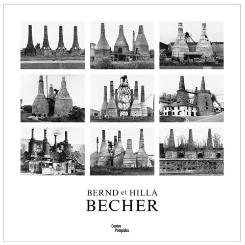 Bernd et Hilla Becher exposition Centre Pompidou