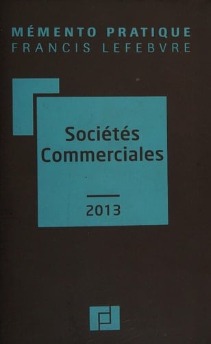 Sociétés commerciales, 2013