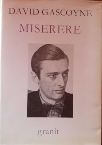 Miserere poèmes 1937-1942