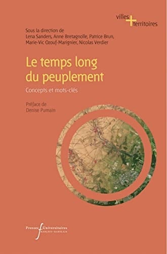 Le temps long du peuplement concepts et mots-clés