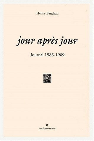 Jour après jour journal 1983-1989
