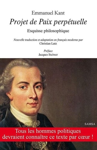 Projet de paix perpétuelle Esquisse philosophique
