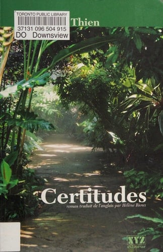 Certitudes Roman