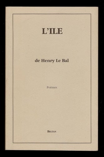 L'île poèmes