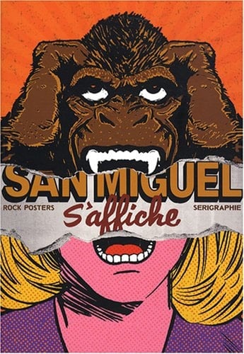 San Miguel s'affiche rock posters, sérigraphie