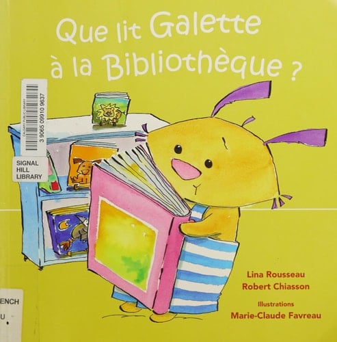 Que lit Galette à la bibliothèque?