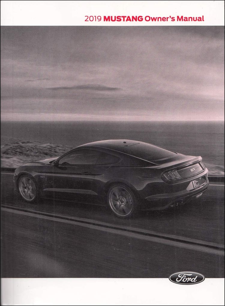 2019 Ford Mustang Owners Manual 19
