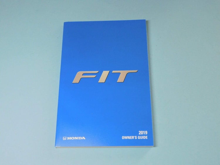 2019 Honda Fit Owners Manual