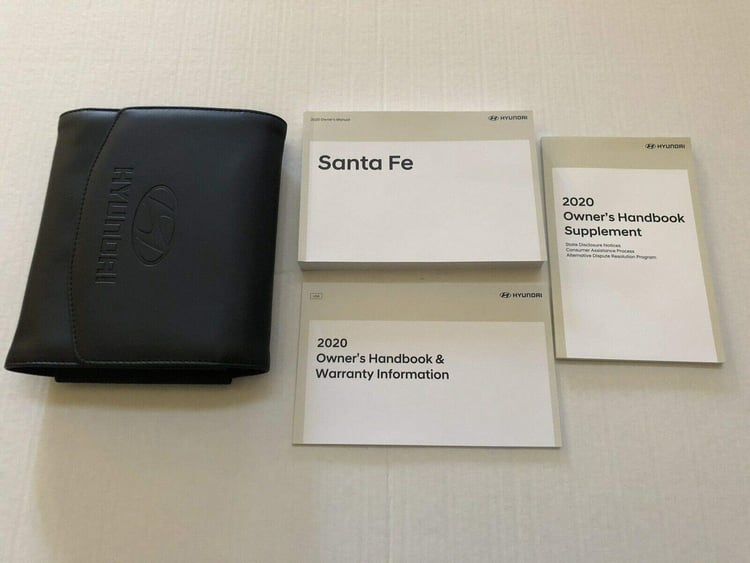 2020 Hyundai Santa Fe Owners Manual