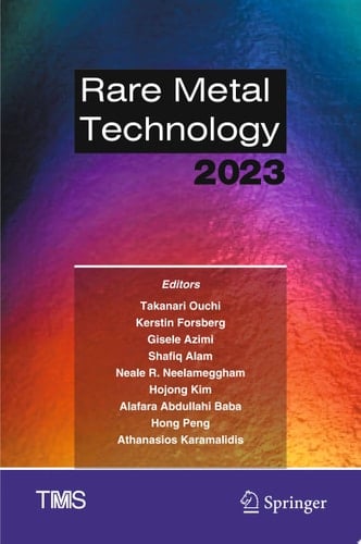 Rare Metal Technology 2023