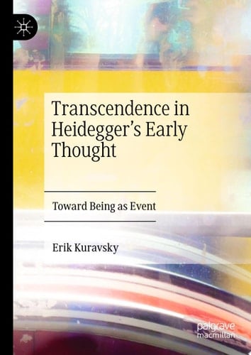 Transcendence in Heidegger’s Early Thought
