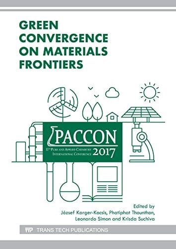 Green Convergence on Materials Frontiers 11th Pure and Applied Chemistry International Conference (PACCON2017)