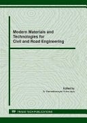 Modern Materials and Technologies for Civil and Road Engineering Selected, Peer-reviewed Papers from the 4th National Conference on Wind and Earthquake Engineering (4th NCWE), October 16-17, 2020, Gambang, Malaysia