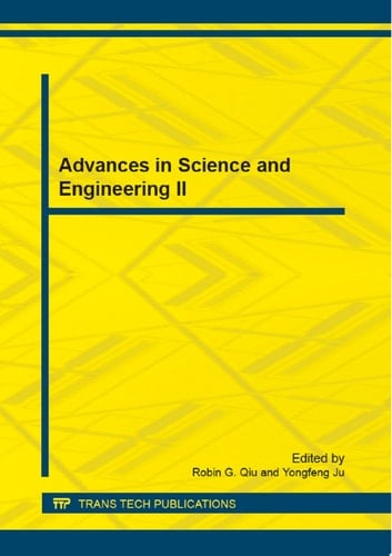 Advances in Science and Engineering II