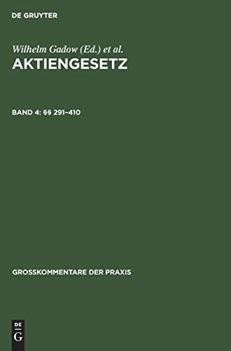 Aktiengesetz Grosskommentar