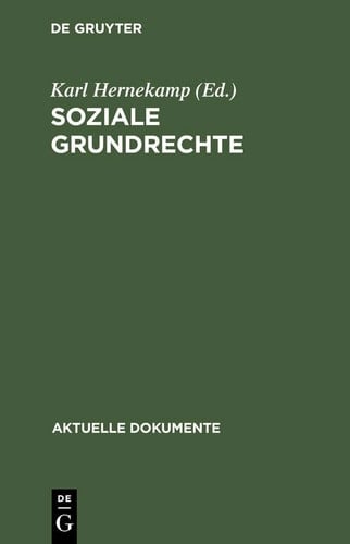 Soziale Grundrechte Arbeit, Bildung, Umweltschutz etc
