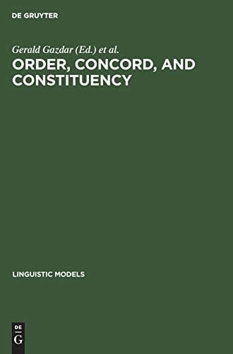 Order, Concord, and Constituency