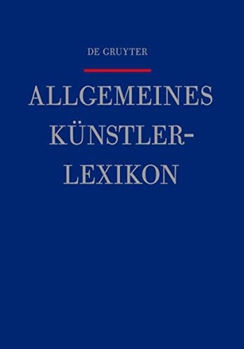 Allgemeines Künstlerlexikon die bildenden Künstler aller Zeiten und Völker. Morris-Nasedkin. Band 91