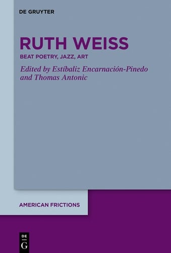 ruth weiss Beat Poetry, Jazz, Art