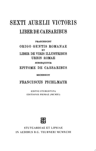 Liber de Caesaribus