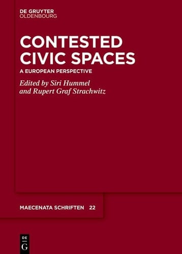 Contested Civic Spaces A European Perspective