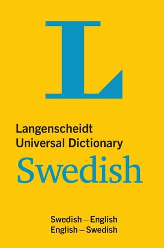 Langenscheidt Universal Dictionary Swedish Swedish-English/English-Swedish